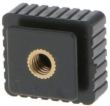 CABLEPELADO Adaptador de Zapata | Adaptador trípode Soporte Flash monopie | Tornillo para trípode de luz de Estudio DSLR | Tornillo Rosca de 1/4 Pulgadas | Metal y Plástico