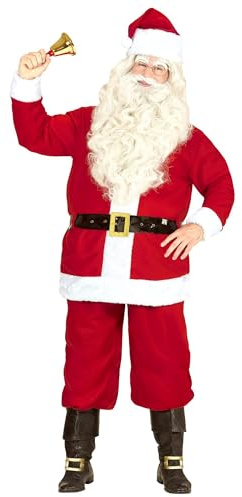 W WIDMANN MILANO Party Fashion - Costume Babbo Natale, Natale, Costume di Natale