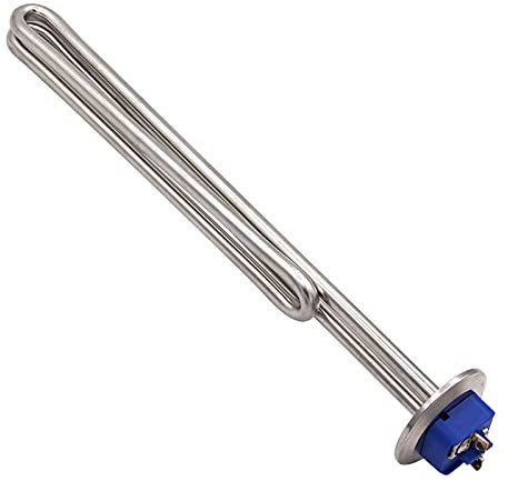 YZ-LIANG whirlpool Dryer Parts 120V 1650w 240V 2.5KW 3.5KW 4.5KW 5.5kw 1.5 Tri-clamp Heater Element Immersion Water Heating Element For Brewery (Color : Only heater, Wattage : 240v 4500w)