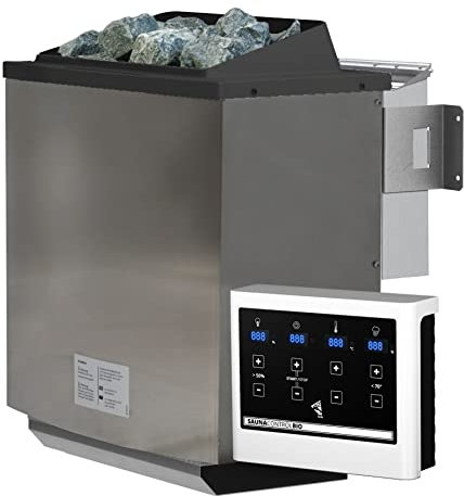 Chillroi® Saunaofen mit Steuerung inkl. Heizsteine 3,6kW, 4,5kW oder 9kW (9kW mit Biobetrieb Außensteuerung)