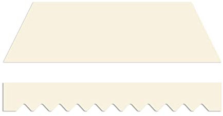 home Trends Tessuto per tende da sole 4 m con balze, 3 x 2,5 m, copertura per tende da sole di ricambio, 287 x 250 cm, per balcone, impermeabile e protezione solare P1021