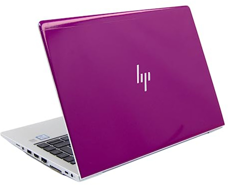 HEWLETT PACKARD HP Ordinateur portable 14 , EliteBook 840 G5, i5-8250U, 16 Go de RAM DDR4, SSD 512 Go, clavier QWERTZ éclairé, ordinateur portable Windows 11, garantie 2 ans, violet prune