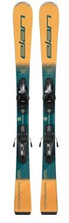 elan - Ski-Set Rc Wingman JRS + Bindungen El 4.5, Gelb, für Jungen – Größe 120 – Gelb