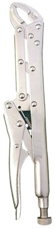 RHAIYAN 1PC 12 Zoll Extra Lange Reichweite Vise-Grip Grip Zangen Gerade 45 Oder 80 Grad Fahrzeug Reparatur Werkzeuge Specific (Color : 45 degree)