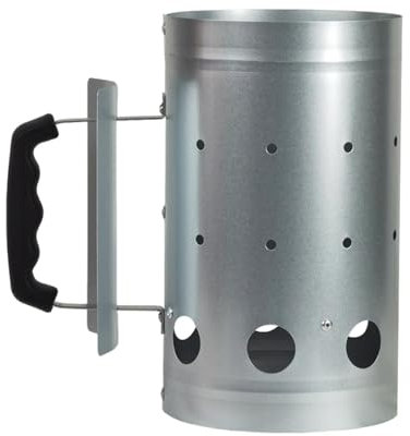Cubo de encendido de carbón,Cubo de carbón para barbacoa,Cubo ardiente para madera | Barril de encendido de leña de hierro inoxidable, barril de Camping portátil quema eficientemente