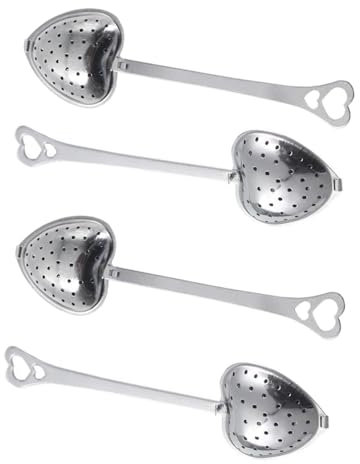 Infusores de Té,4 piezas Bola de Infusión de Té de acero inoxidable,Filtro para té Colador De Té Infusor de Té para teteras, tazas y botellas de té