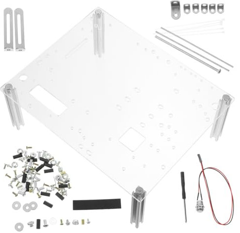 Soporte Base Estable Transparente de Placa Base para PC Abierto