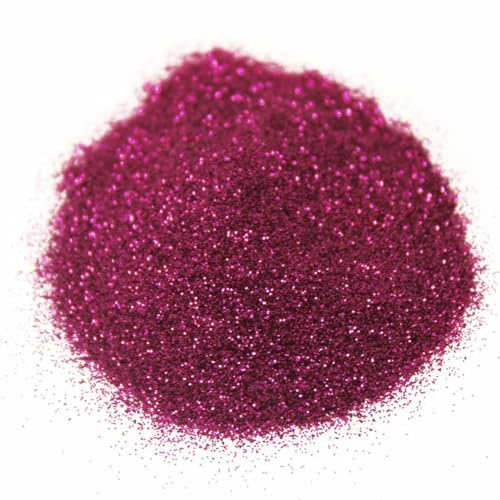 EliteKoopers Fine Glitter 10g Shine Powder for Art and Craft, Nail Art, Paint, Walls Decoration, Cosmatic (Hot Pink)