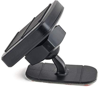 Dockem DashMini Magno Mount 3.0-serien: Magnetiskt bilfäste för instrumentbräda med självhäftande bas, magnethuvud och svängbart bolluttag