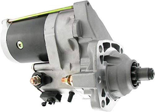 AJ-ELECTRIC STARTER COMPATIBLE WITH JOHN DEERE ARTICULATED TRUCK BACKHOE BUNDLER CRAWLER 24 VOLT 1997-2006