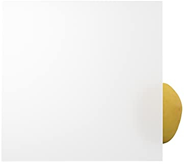 DEGLAS/POLYCASA weiß satiniert Acrylglas Lichtdurchlässigkeit 70% (4 mm, 400 x 400 mm) - nach Maß/Wunschmaß möglich