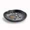 Feyarl Key Bowl Black Ring Dish Small Decorative Jewellery Organizer Tray Plate Round Trinket Dish for entryway Dresser Decor