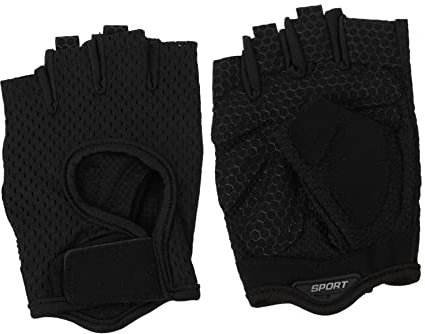 PACKOVE Halbfingerhandschuhe Für Herren Atmungsaktiv Und rutschfest Für Radfahren Und Sport Für Outdoor-aktivitäten Und Fitness