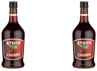 Stock Cherry, Liquore di Ciliegie, 0.7lt, 28% (Confezione da 2)