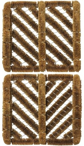 vingardium leviosa VL Door Mat 30x35cm – Durable Coir Door Mats Outdoor with Tough Scraper Surface – Non-Slip Outdoor Mat for Cleaning Dirty Shoes at Entry, Patio, Shed or Porch (Pack of 1)
