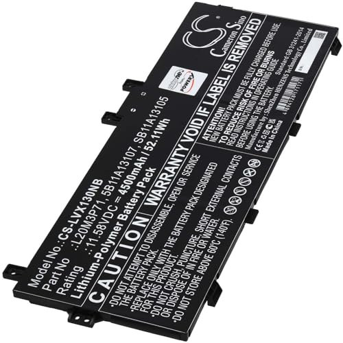 Akku für Laptop Lenovo ThinkPad X13 Yoga G2 20W8002XUS, 11,58V, Li-Polymer