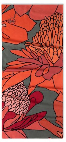 Buff®| Schlauchschal CoolNet UV® Männlich Weiblich Erwachsene Flexibel, UPF50-Schutz, leicht, dehnbar, recyceltes Material, Sport, Sommer, Einheitsgröße, Rouge