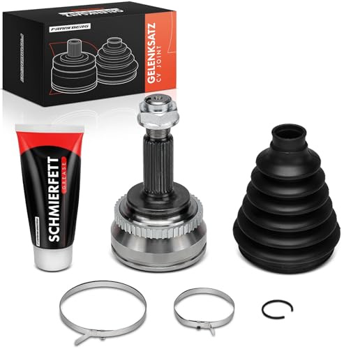 Frankberg Jeu de Joints Arbre de Transmission Essieu Avant Compatible avec C.o.r.o.l.l.a Berline E15 1.6L 2010-2014 MR 2 III ZZW3 1.8L 1999-2002 Celica T23 1.8L 1999-2005 Remplacer# 4346080001