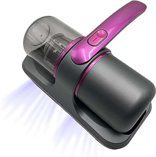 Aspirapolvere portatile – Pulitore per materassi senza fili, pulisce efficacemente biancheria da letto, divani, tappeti e tessuti, dispositivo di pulizia profonda per uso domestico