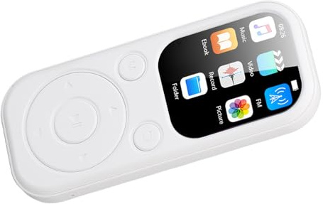 Lettore MP3, Lettore Musicale con Bluetooth 5.4, Lettore Musicale Portatile con Altoparlante Incorporato, Godendo la Tua Musica Digitale e gli Audiolibri in (Senza una piccola