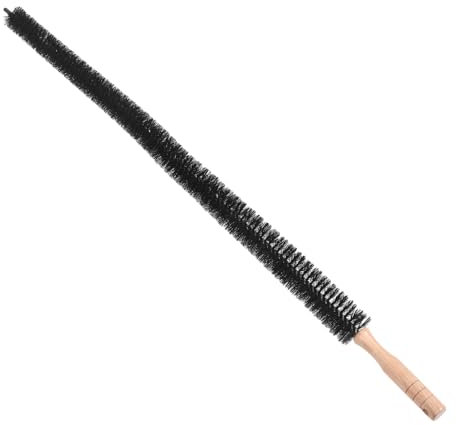 VALICLUD Long Handle Dryer Vent Cleaning Brush Pipe Cleaning Brush with Full Nylon Bristles for Home Use