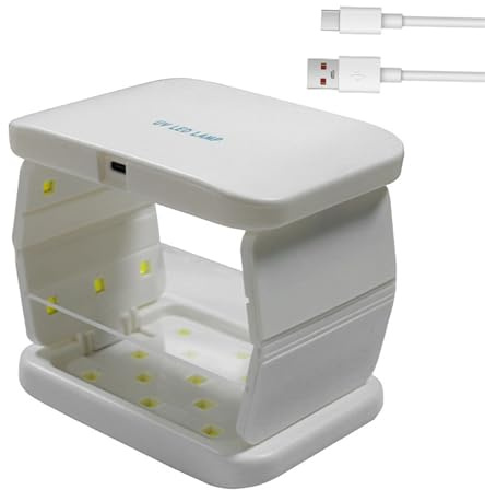 Lampe durcisseur UV double exposition avec écran d'affichage LED, synchronisation personnalisable pour ateliers d'artisanat professionnels, fabrication de bijoux professionnels, lumière UV