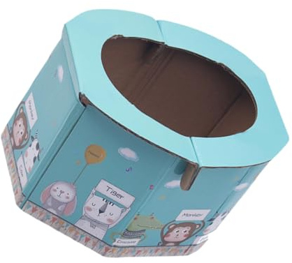 DECOMELODY Tragbare Faltbare Kinder Toilette für Auto und Outdoor Kompakte Nottoilette aus Robustem Material Platzsparend für Reise und Camping Mobiles Reisetöpfchen für Babys