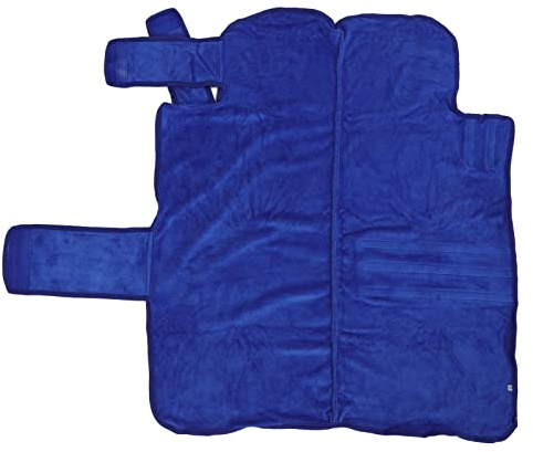 Cappotto di asciugatura per cani e gatti | Accappatoio in microfibra super morbido e ad assorbimento rapido per cani | Accappatoio lavabile in lavatrice per cuccioli, nuoto, passeggiate (L)