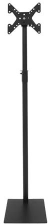 TV Ständer TV Bodenständer Standfuß Fernsehstand höhenverstellbar und schwenkbar, Monitor Standfuss für 14 bis 43 Zoll Flach & Curved Fernseher, bis 20 kg, Max.VESA 200 * 200
