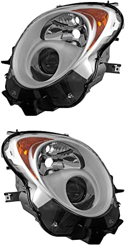 Halogen Scheinwerfersatz Scheinwerfer Satz Hauptscheinwerfer Set links rechts H7/H7 passend für Mito 955 955_