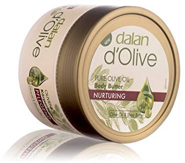6 x Dalan d'Olive Body Butter - Intensivpflegecreme für alle Hauttypen - 250ml