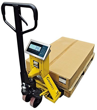 Transpaleta pesadora Baxtran TP410 con IMPRESORA (2000Kgx500g)