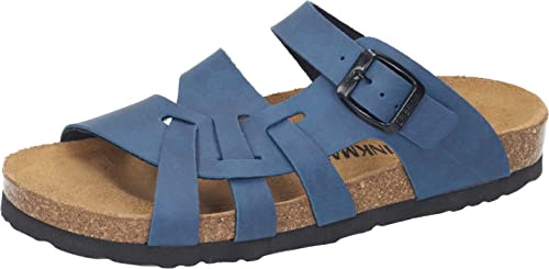 Dr. Brinkmann 700565 Mujer Mules, Azul (Blau 5), 39 EU