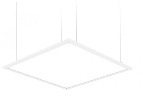 LEDKIA LIGHTING Pannello LED 60x60cm 40W 4000lm + Kit di Sospensione 4000K Individuale Bianco Naturale