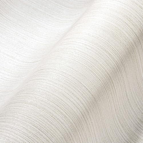 A.S. Création Tapete Weiß Grau THE BOS 388194 Vliestapete Strukturtapete 10,05 m x 0,53 m Made in Germany