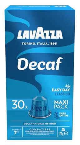 Lavazza, Decaf, 30 Coffee Pods Nespresso Compatible