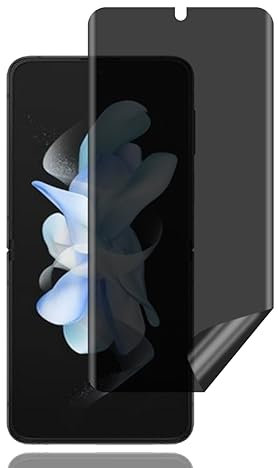 Privacy Pellicola Protettiva per Samsung Galaxy Z Flip 4, Anti-Spia TPU Film, Antigraffio, Installazione Facile, Senza Bolle, Anti-Spia Privacy Protezione Schermo per Samsung Galaxy Z Flip4 5G