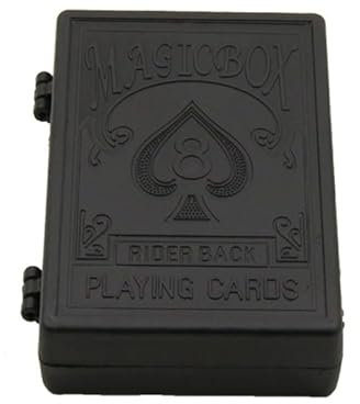 XTRAFAST Zaubertrick Close Up Magie Magische Box Karte verschwindet Karte repariert Sich Selbstheilende Zauberkarte Magische Verschwindetricks Zauberkasten Illusion