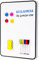 Tableau Blanc Magnetique 40x30cm, A3 Tableau Blanc Double Face avec 5 Stylos Marqueurs et Effaceur, Effaçable à Sec Tableau Aimanté Frigo pour Mémo, Plannings de Repas, Notes, Cuisine Liste