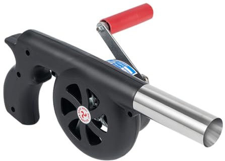 INOOMP Souffleur d'air Manuel Portable en Acier Inoxydable et Plastique
