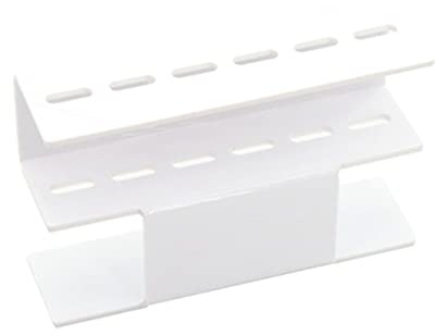 harayaa Pince à épiler Support d'affichage acrylique Pince à épiler Support d'étagère Fournitures d'extension de cils, blanc