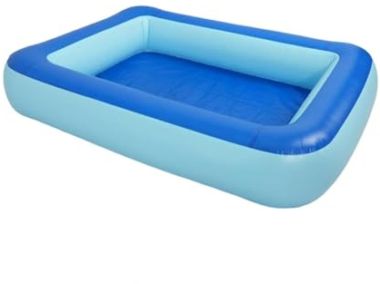 Sharplace Piscina Gonfiabile Rettangolare per Bambini, per Feste, Giardino, casa, Estate, 60 Cm