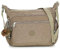Kipling GABBIE Mittelgroße Umhängetasche, True Beige (Braun)