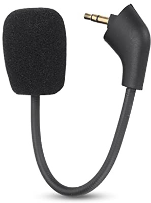 Yunseity Ersatz-Spielmikrofon für Cloud II Hurricane PC-Gaming-Headset, 3,5-mm-Spielmikrofon mit Geräuschunterdrückung