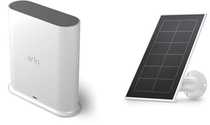 Arlo Certified Accessory, SmartHub Add-On Unit, USB Local Storage, Designed for Arlo Essential & Certified Accessory | Solar Panel Charger, Weatherproof, 8ft Magnetic Power Cable
