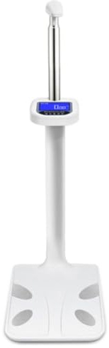 Báscula médica digital profesional de 440 libras/200 kg de capacidad Báscula médica digital for peso corporal y altura Rango de escala 80-195 CM Dispositivo de medición de grasa corporal IMC