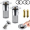 2 Stücke WaschbeckenstöPsel für 34-40mm Abfluss Ablauf,Universal Pop Up Abflusssieb Waschbecken,Abflussstopfen Waschbecken mit Haarsieb,Abflussstopfen füR Aufsatzwaschbecken