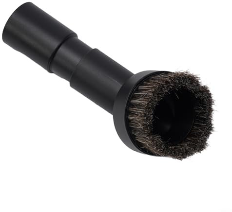 SPORTARC Pferde-Rundbürste für alle, Staubsauger-Adapter 32 mm auf 35 mm