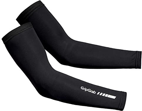 GripGrab UPF 50+ Manicotti Estivi Ciclismo Protezione UV Manicotti Antiscivolo Sottili Traspiranti per Bicicletta