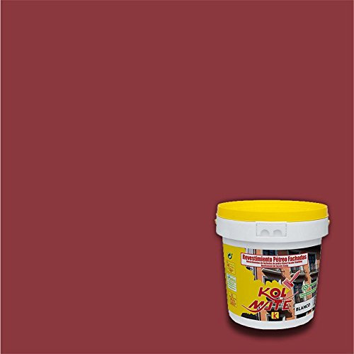Kolmate Revestimiento Pétreo de Fachadas Pintura especial para fachadas (20 kg., óxido rojo)